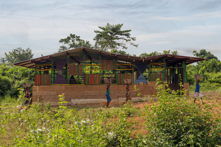 Ghana 高中土建教室 | 融入本土文化的绿色设计-14