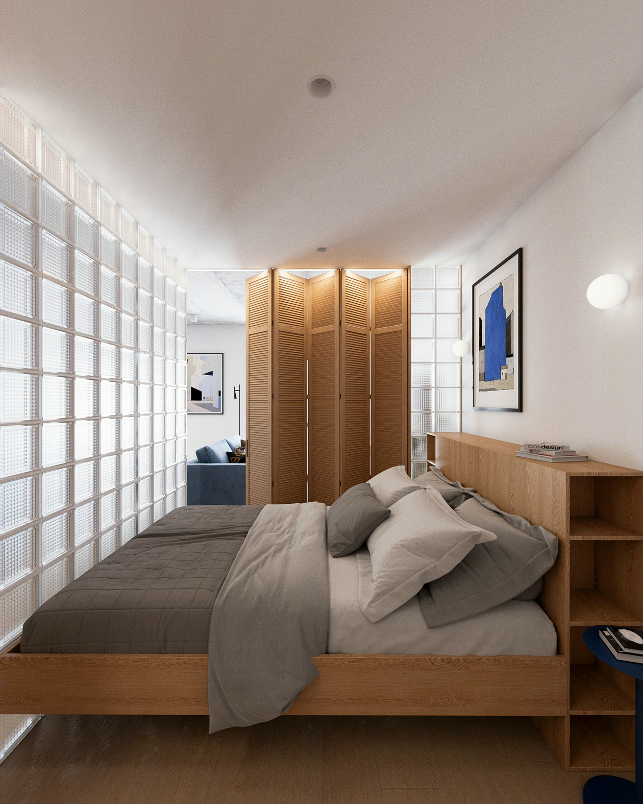 40㎡开放式空间设计-12