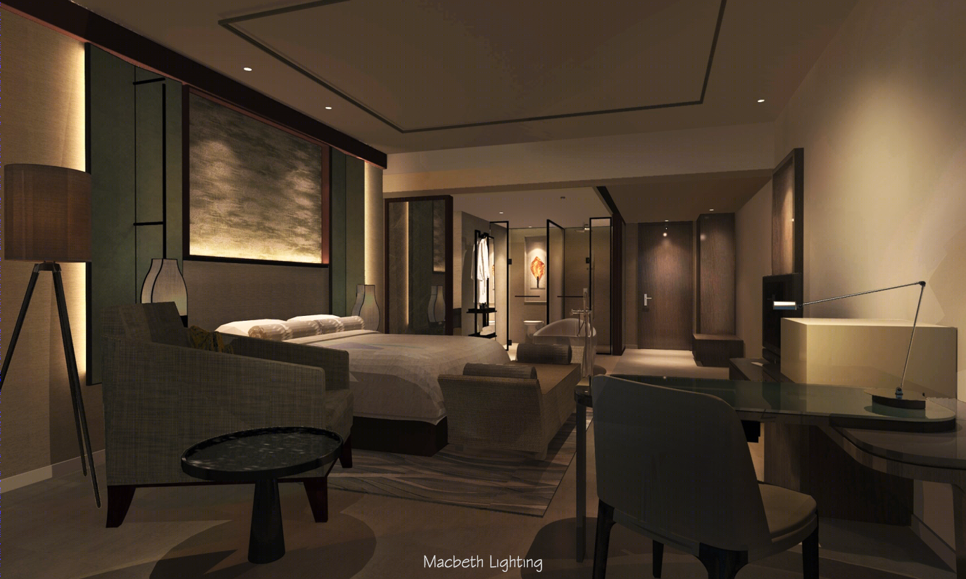 土福灣中堂喜來登大酒店灯光设计-70