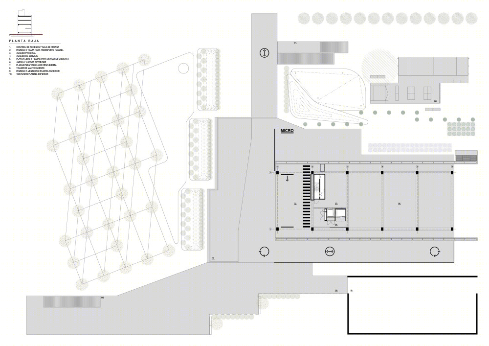 C·A·N·O·B· Jorge B· Griffa 运动员大楼丨阿根廷丨Taller de Arquitectura La Fundación-45