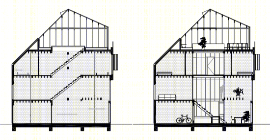 阿姆斯特丹 Buiksloterham 住宅——温暖明亮的多层空间-21