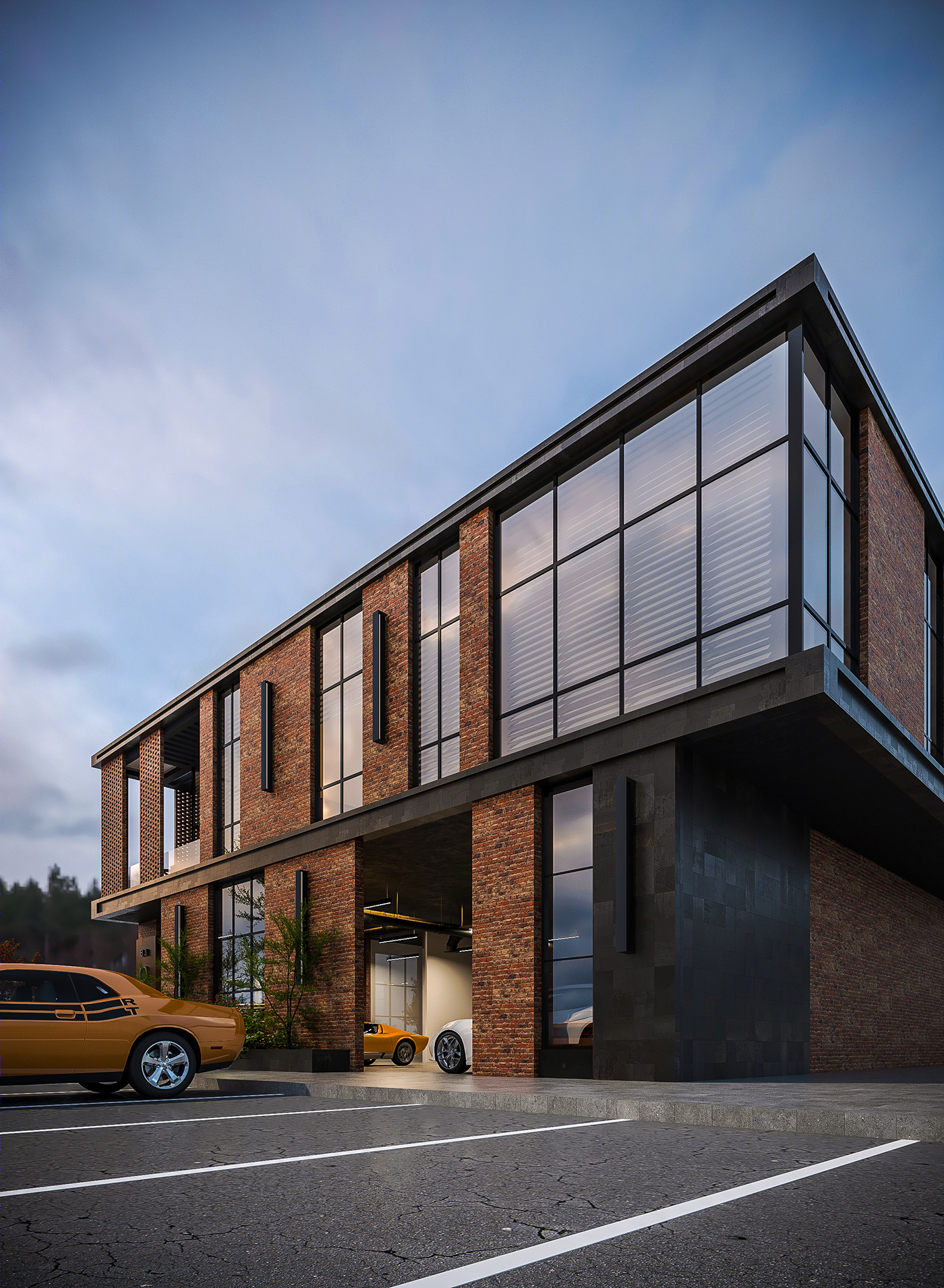 Anastasiya Gushchina丨办公建筑丨Office Building Proposal-2