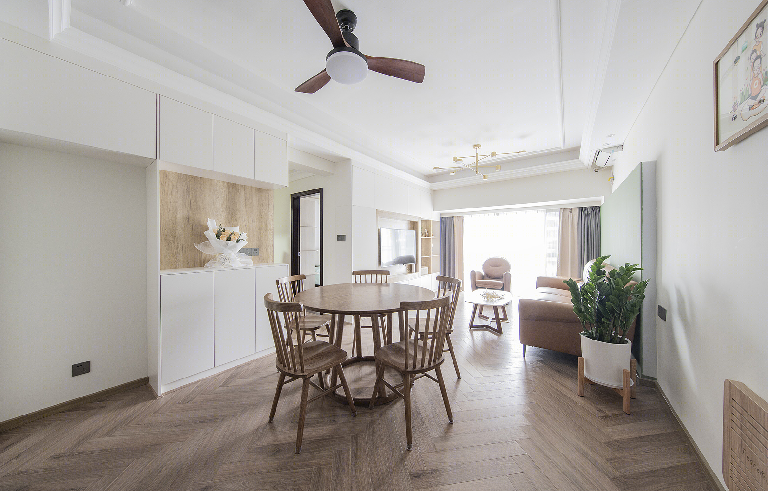 北欧文艺风精装改造 · 深圳信义金御半山案例丨中国深圳丨那宅设计事务所-20