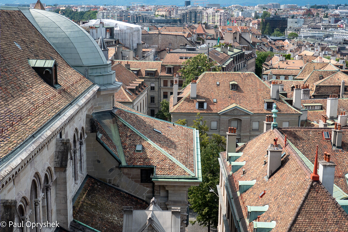 The Roof Tops of Geneva-6