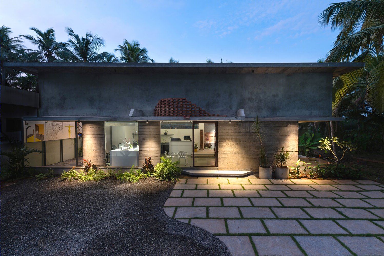 印度紫罗兰办公楼丨Nestcraft Architecture-14