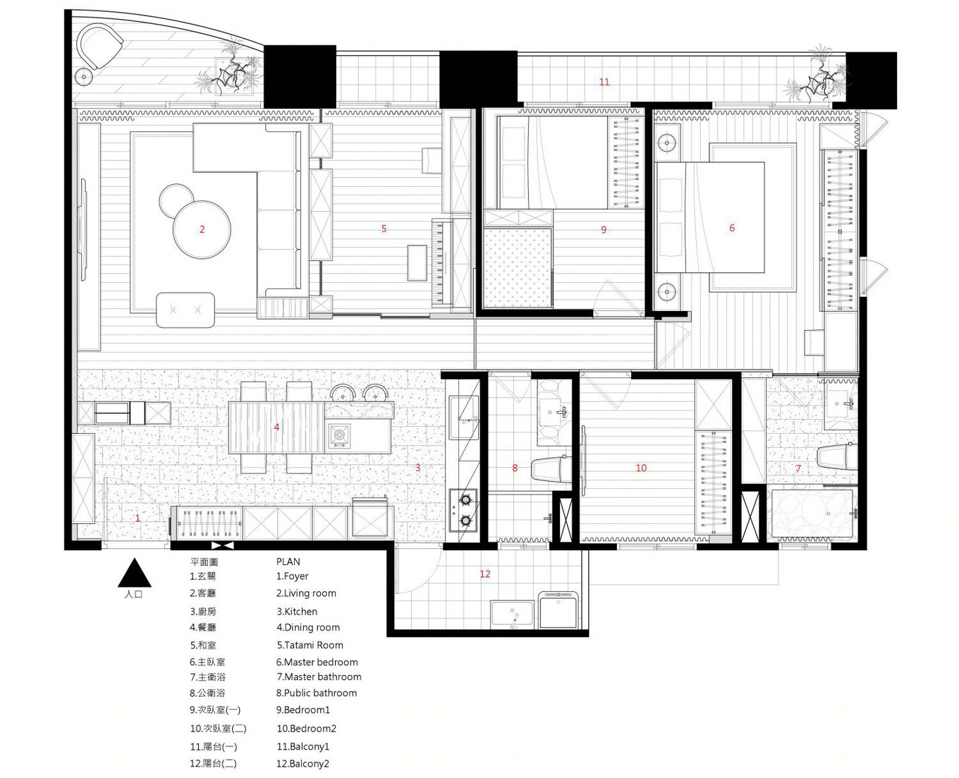 二三设计的平面布置图 | 光影艺术的魅力-41