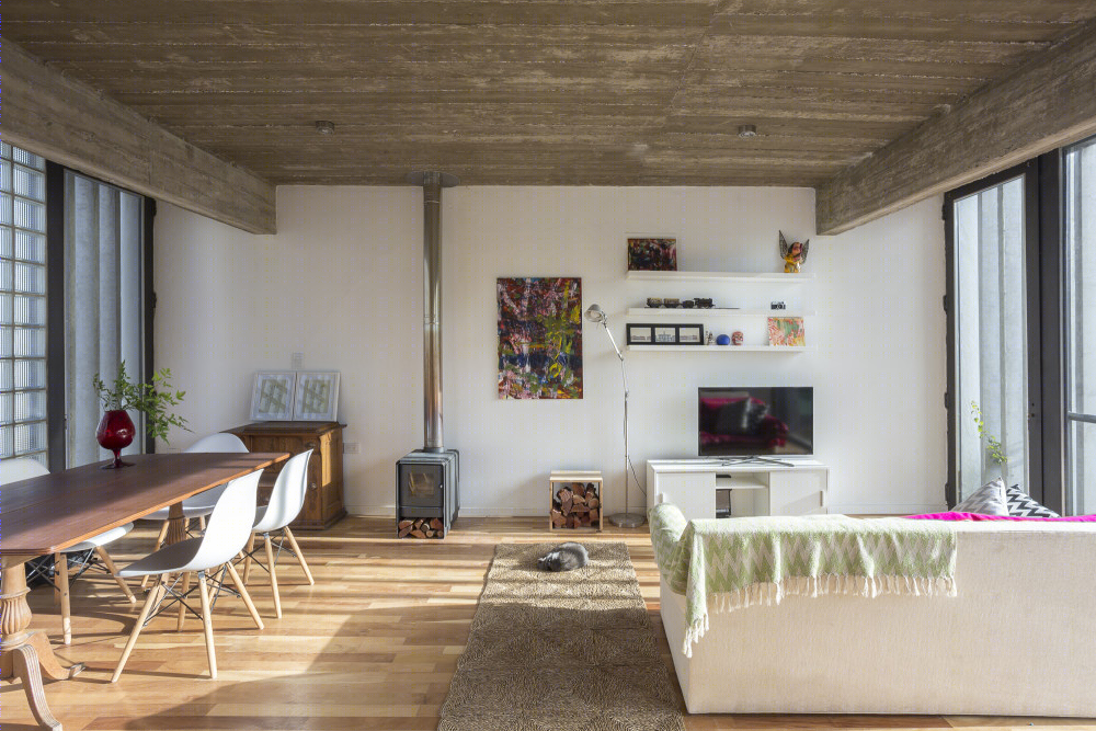 阿根廷 La Plata 市 200 平米“47 住宅”设计，灵活布局与传统材料结合-14