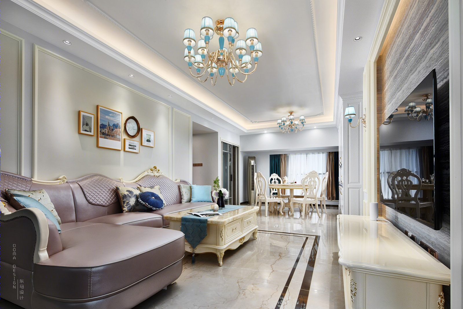 深圳 128㎡五房简欧风家居，温馨实用且充满大爱-15