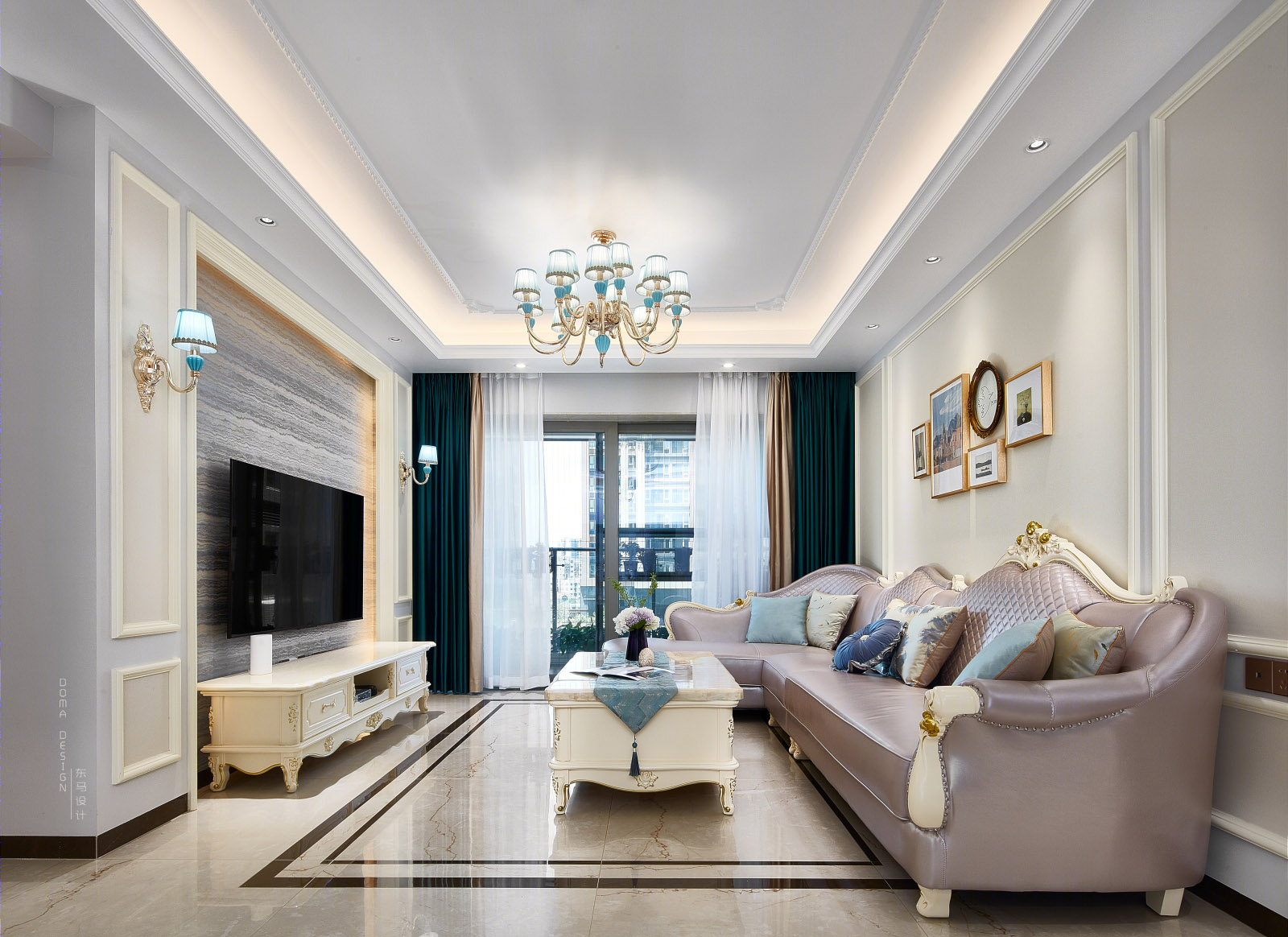 深圳 128㎡五房简欧风家居，温馨实用且充满大爱-14