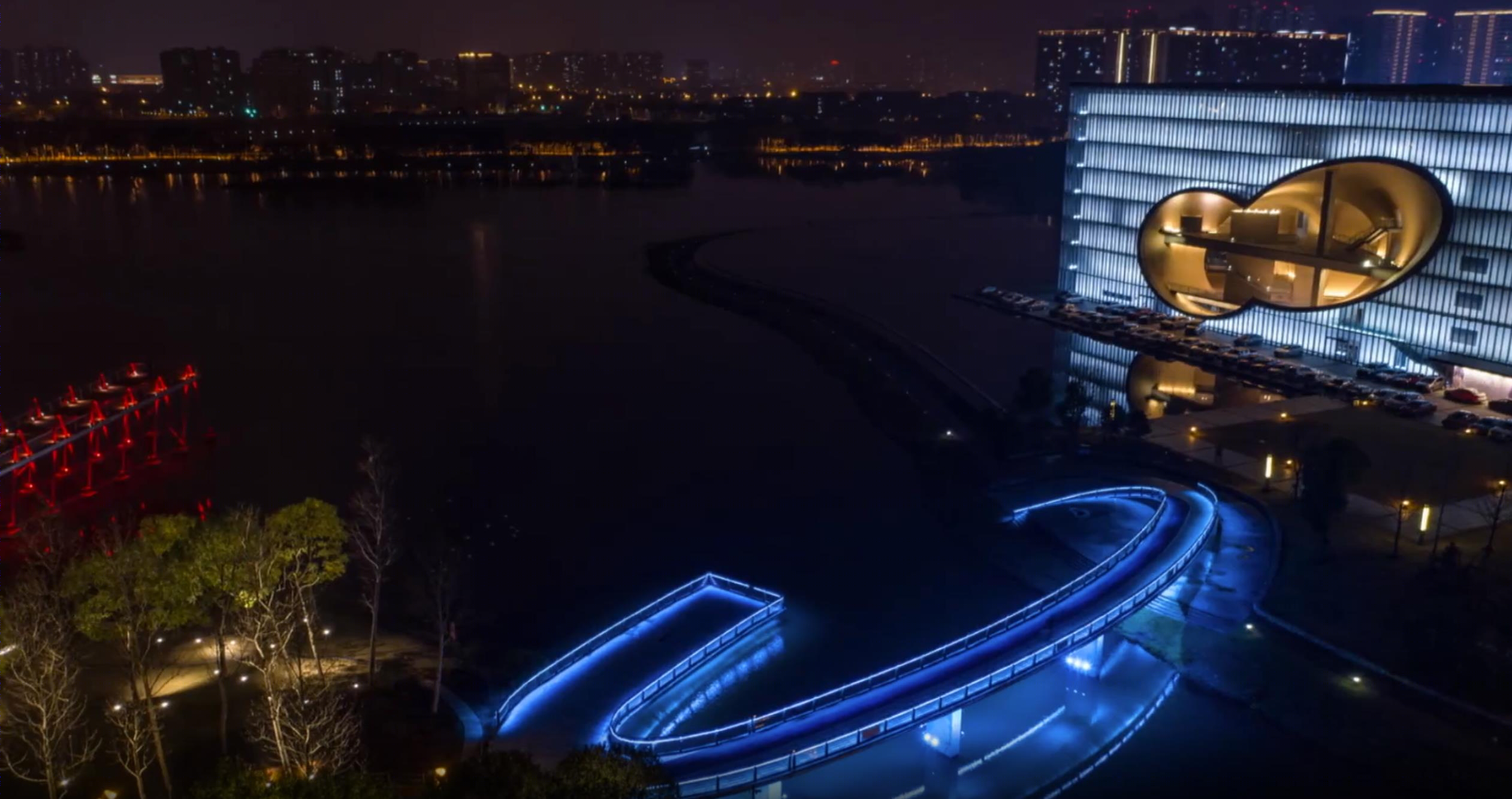 嘉定远香湖区域夜景灯光设计展示丨中国上海丨其他设计单位-10
