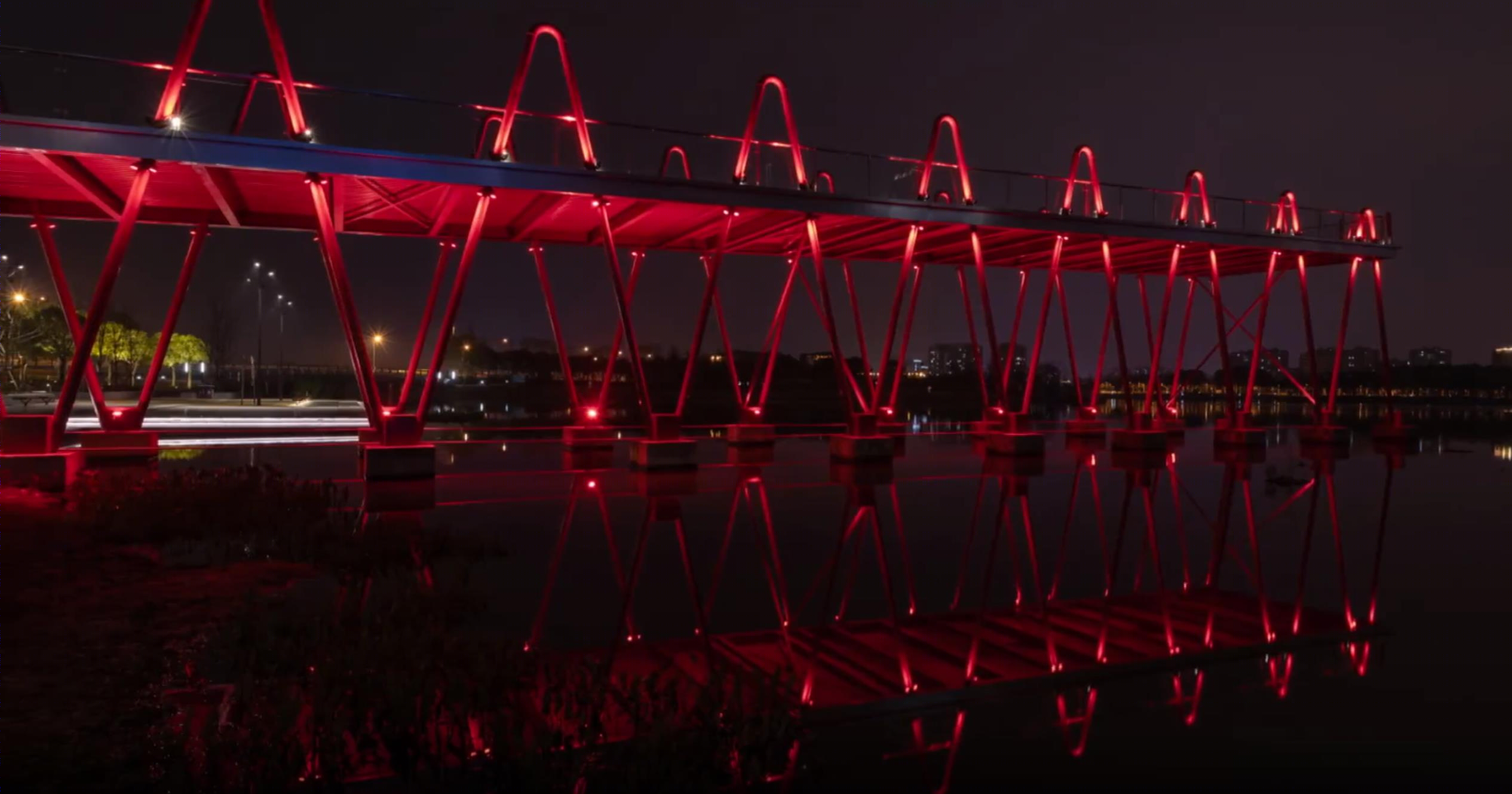 嘉定远香湖区域夜景灯光设计展示丨中国上海丨其他设计单位-12