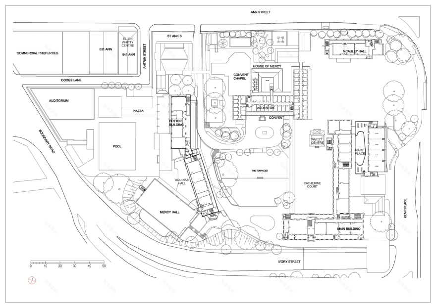 Mary Place 教学楼 | 古老与新潮的共生-31