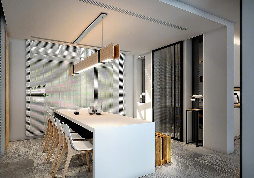 现代北欧风别墅设计丨勃朗设计-23