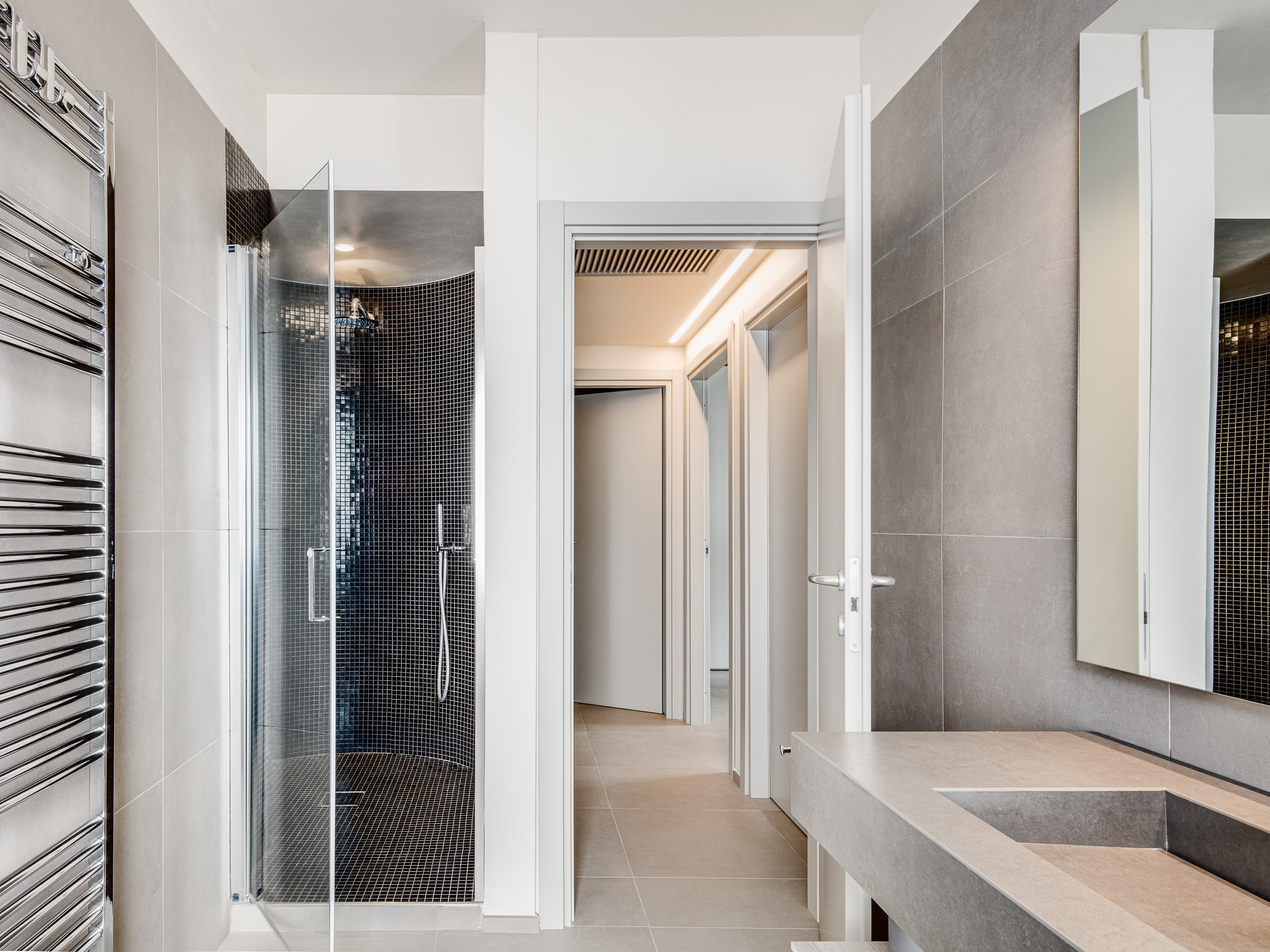 温馨小公寓的流动空间设计-13