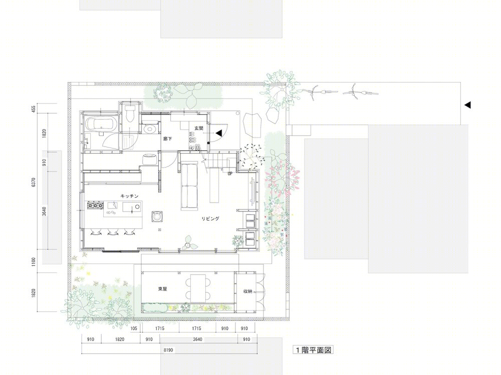 日本鹤岛市“藤架屋”的室内设计亮点与点评-14