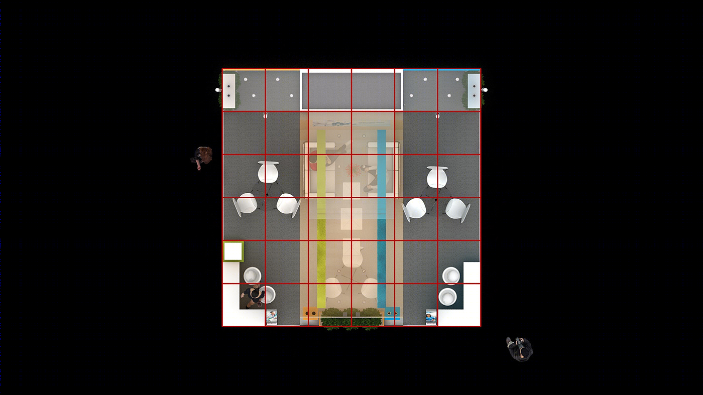 Anastasiya Gushchina丨展厅丨Bio Med Exhibition Stand Design-9