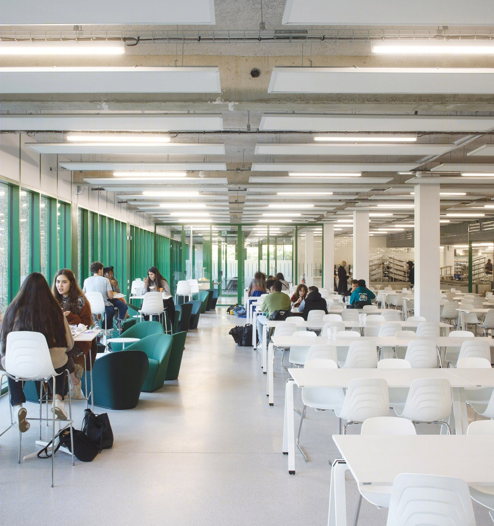 法国塞尔吉大学食堂改建丨I+A Laboratoire des structures-21