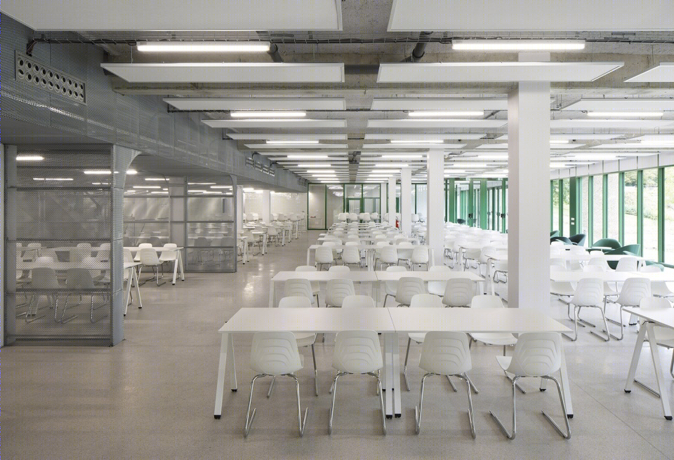 法国塞尔吉大学食堂改建丨I+A Laboratoire des structures-25