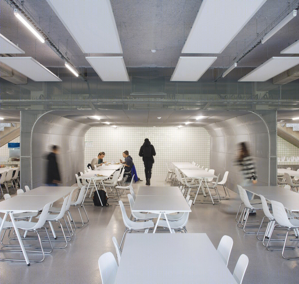 法国塞尔吉大学食堂改建丨I+A Laboratoire des structures-31