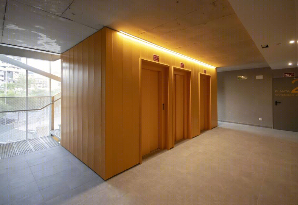 马德里 NSA1 社会住房 | 独特双面通风设计，优化城市环境感知-31