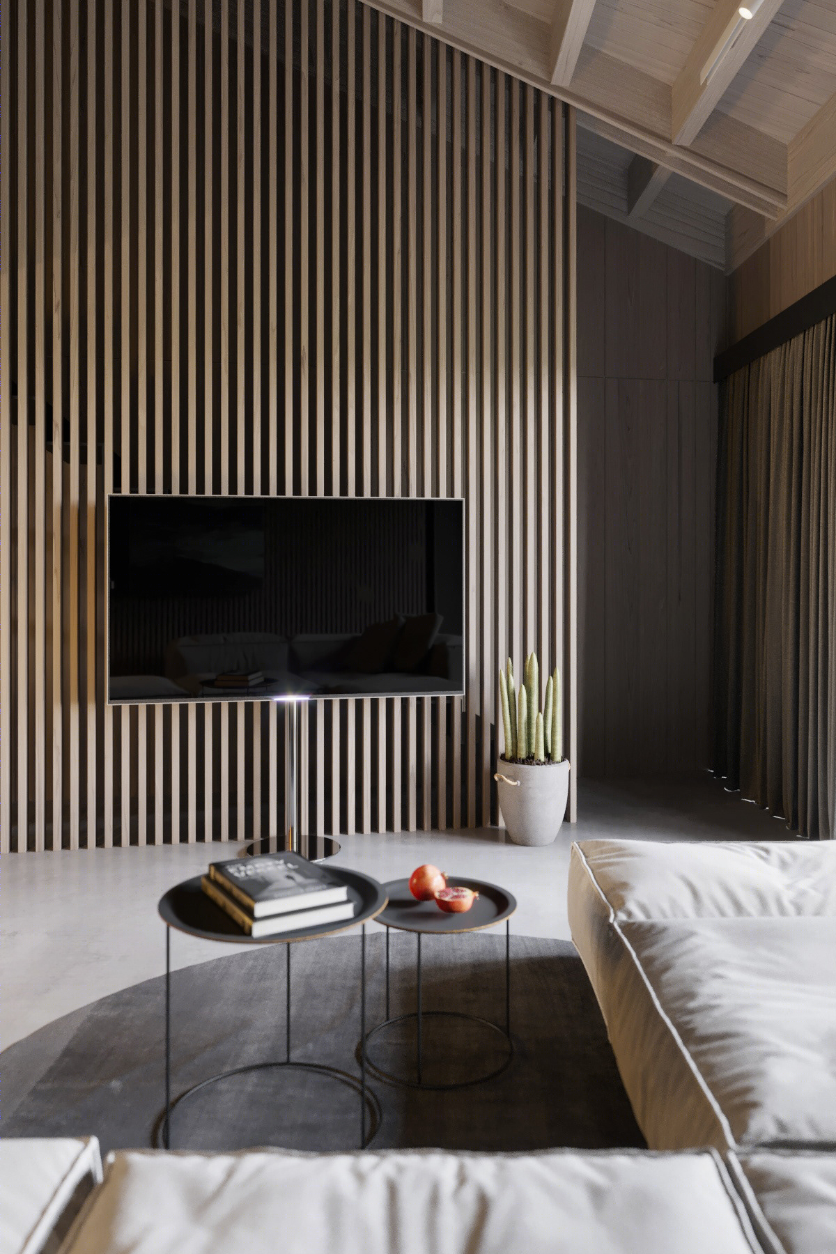 高级色系搭配打造优雅干练空间-3