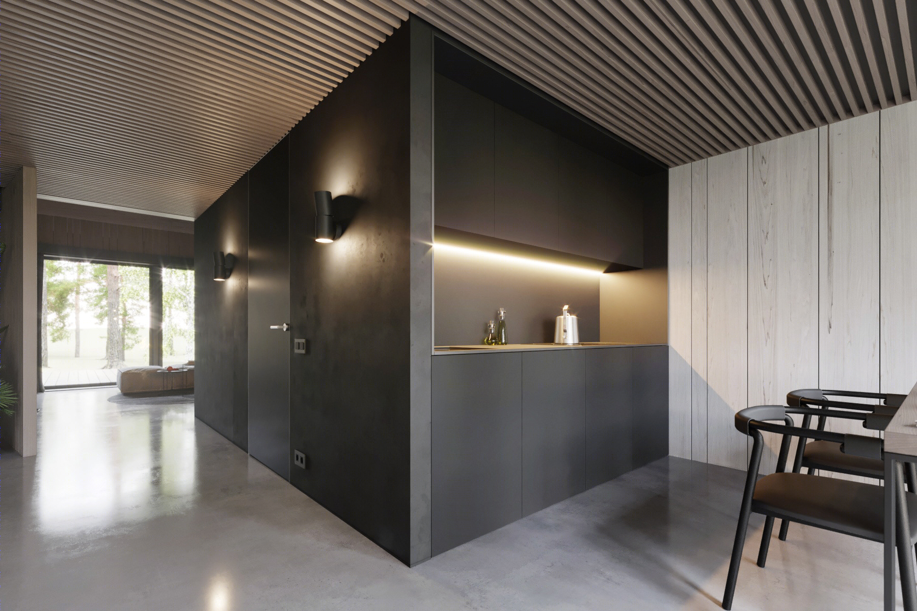 高级色系搭配打造优雅干练空间-4