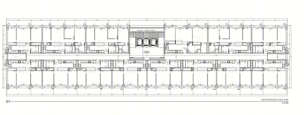 马德里 NSA1 社会住房 | 独特双面通风设计，优化城市环境感知-33
