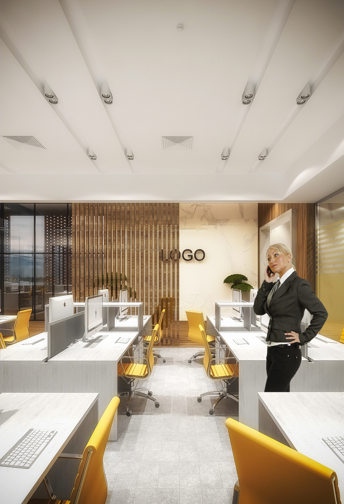 Anastasiya Gushchina丨办公建筑丨Office Building Proposal-8