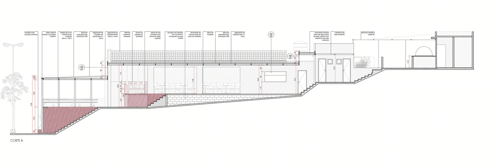 巴西 Cajuí餐厅 | 自然光线与环保材料的共生空间-25