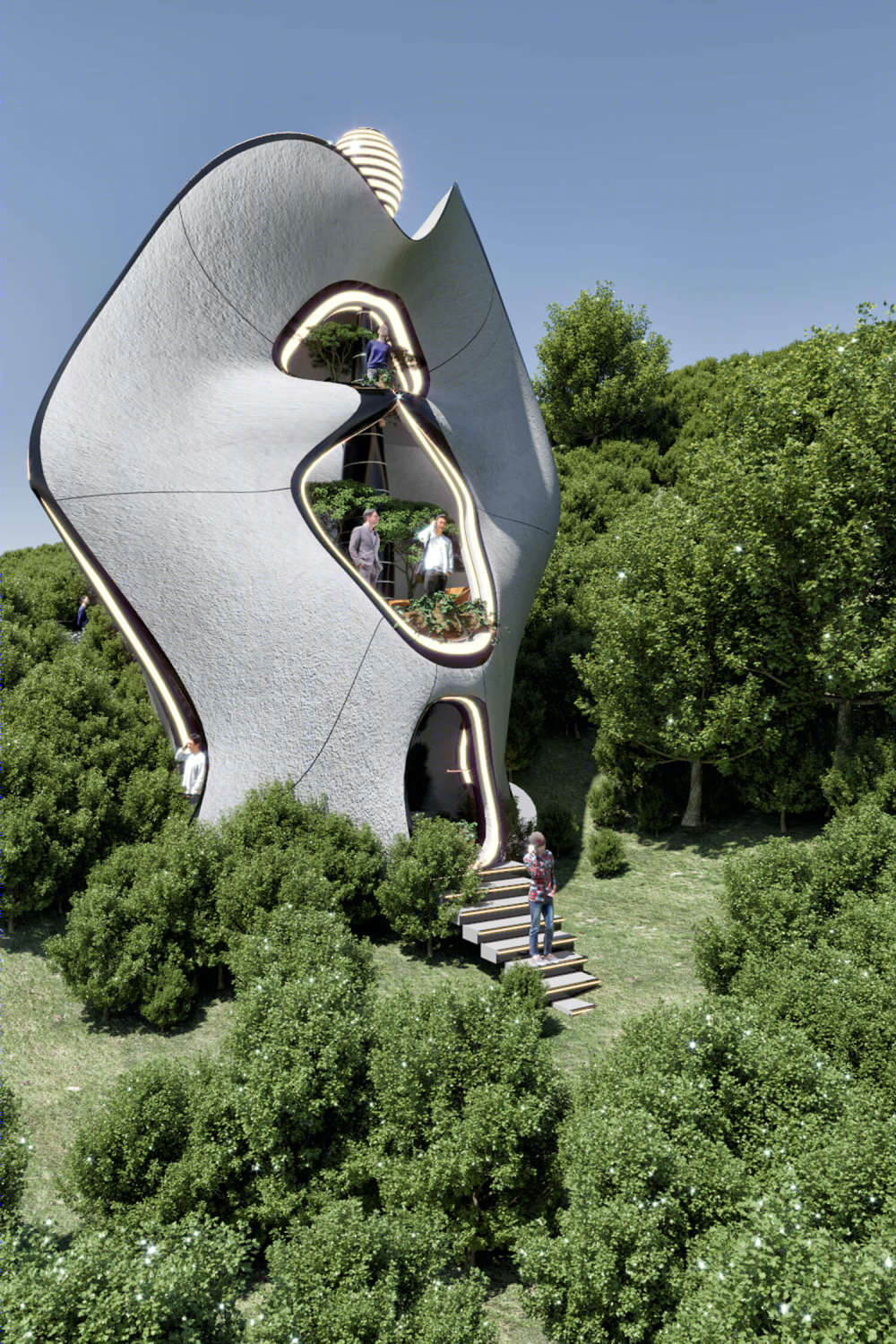 E·osteel Mother Nature 模块化预制生活博物馆房屋丨意大利丨MASK Architects-26