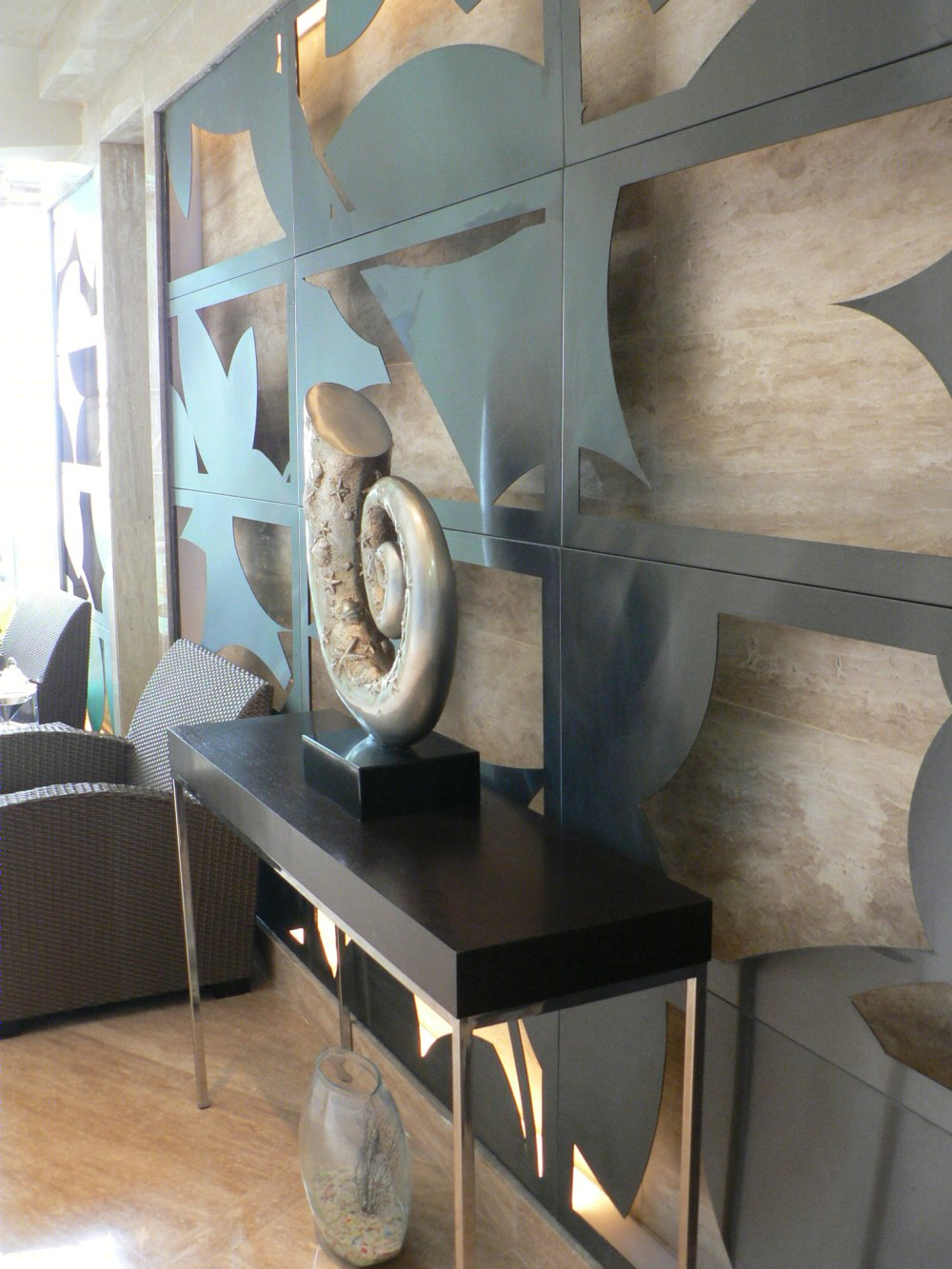 深圳浅水湾 8A 户型样板间 | 后现代风格的空间艺术-9