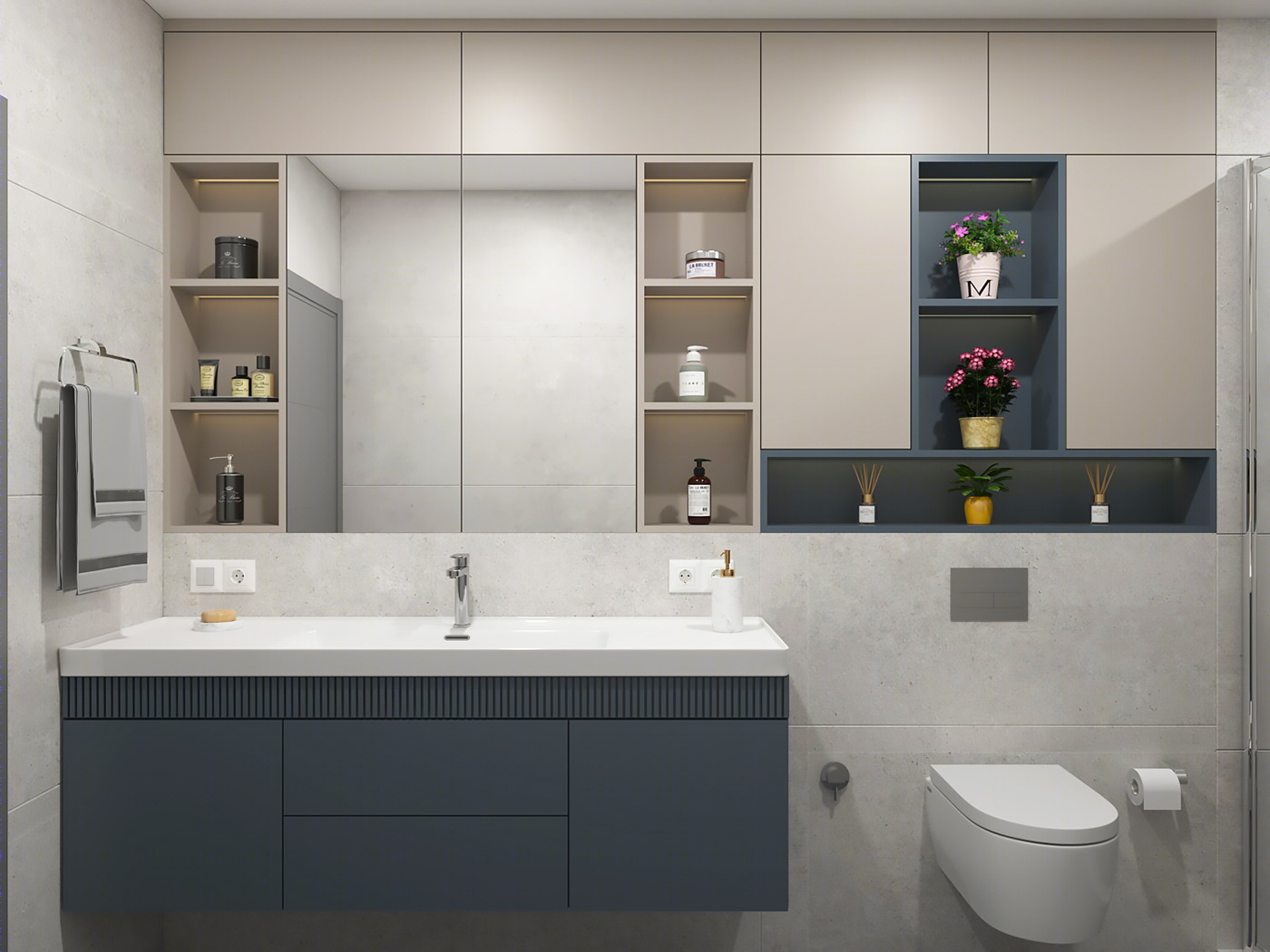 D.G House Project - Bathroom 2-1