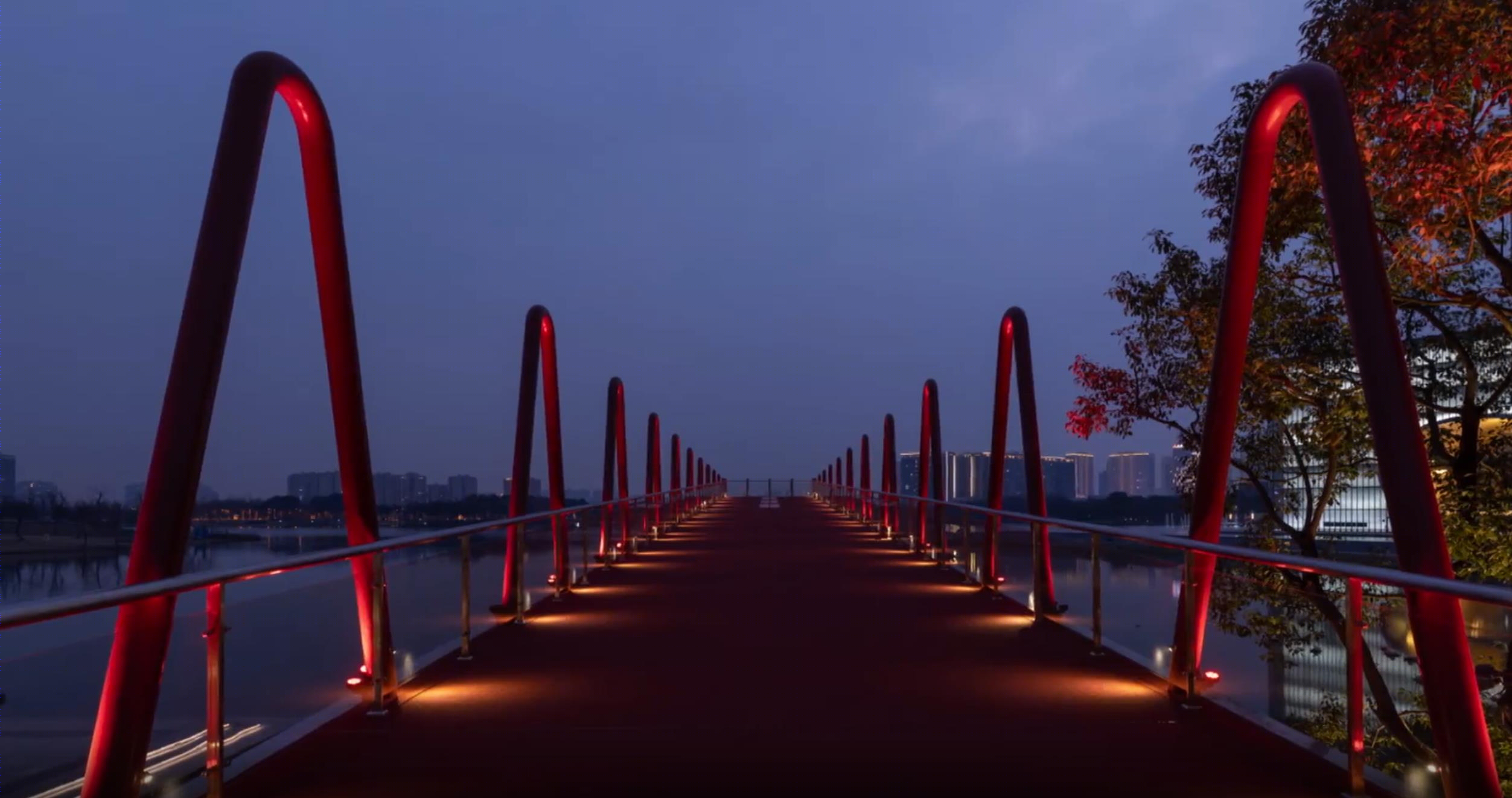 嘉定远香湖区域夜景灯光设计展示丨中国上海丨其他设计单位-14