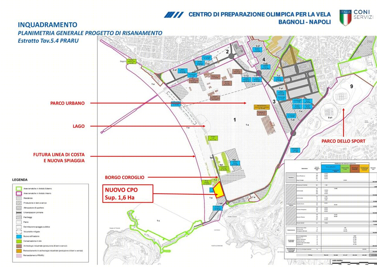 Metaprogetto del Nuovo Centro di Preparazione Olimpica per gli sport del mare-1