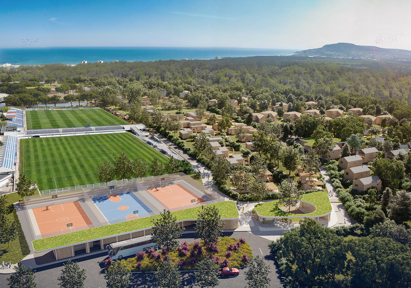 阿尔贝纳露营景观丨ALBENA CAMPING LANDSCAPE-9