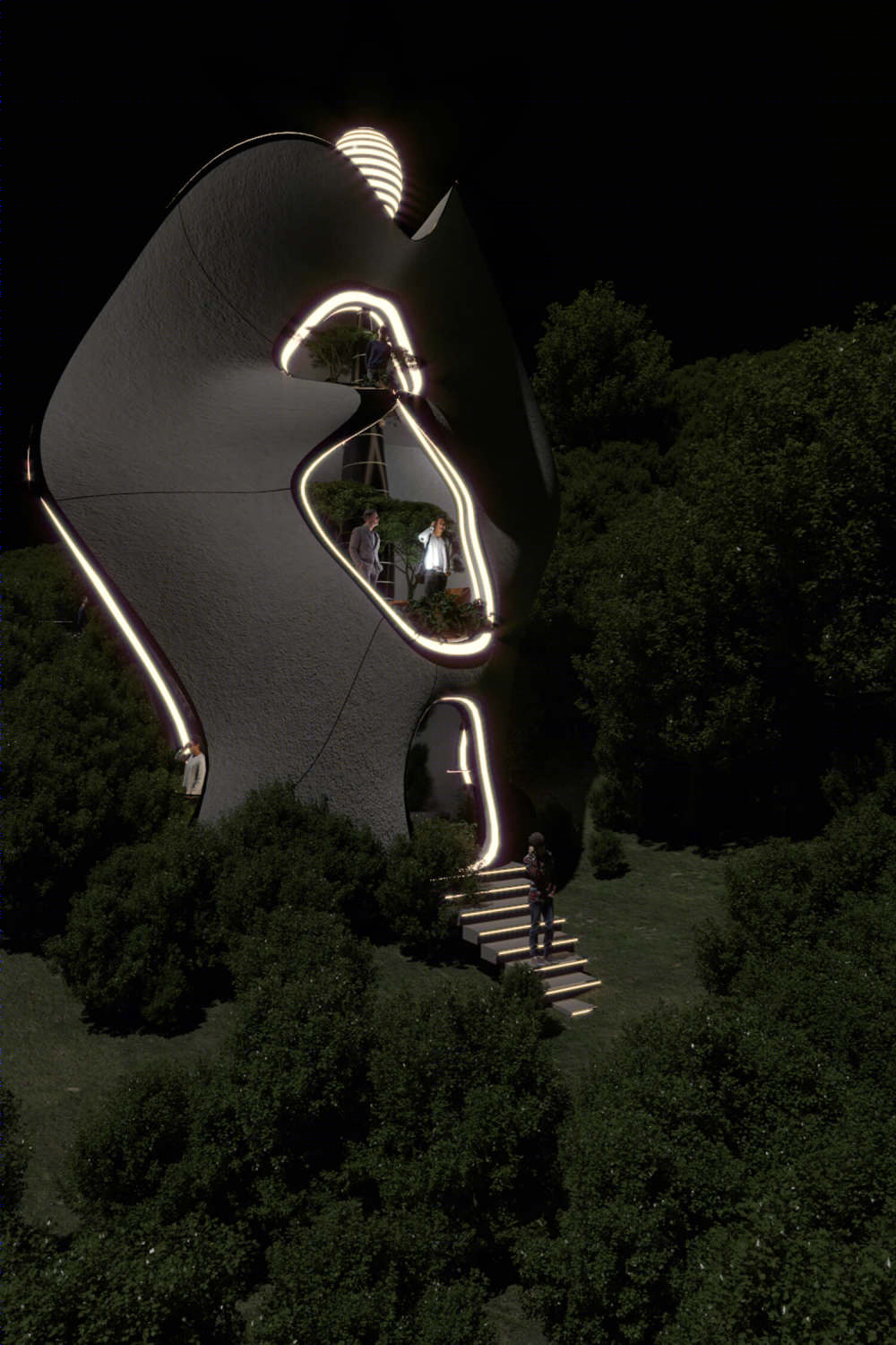 E·osteel Mother Nature 模块化预制生活博物馆房屋丨意大利丨MASK Architects-28