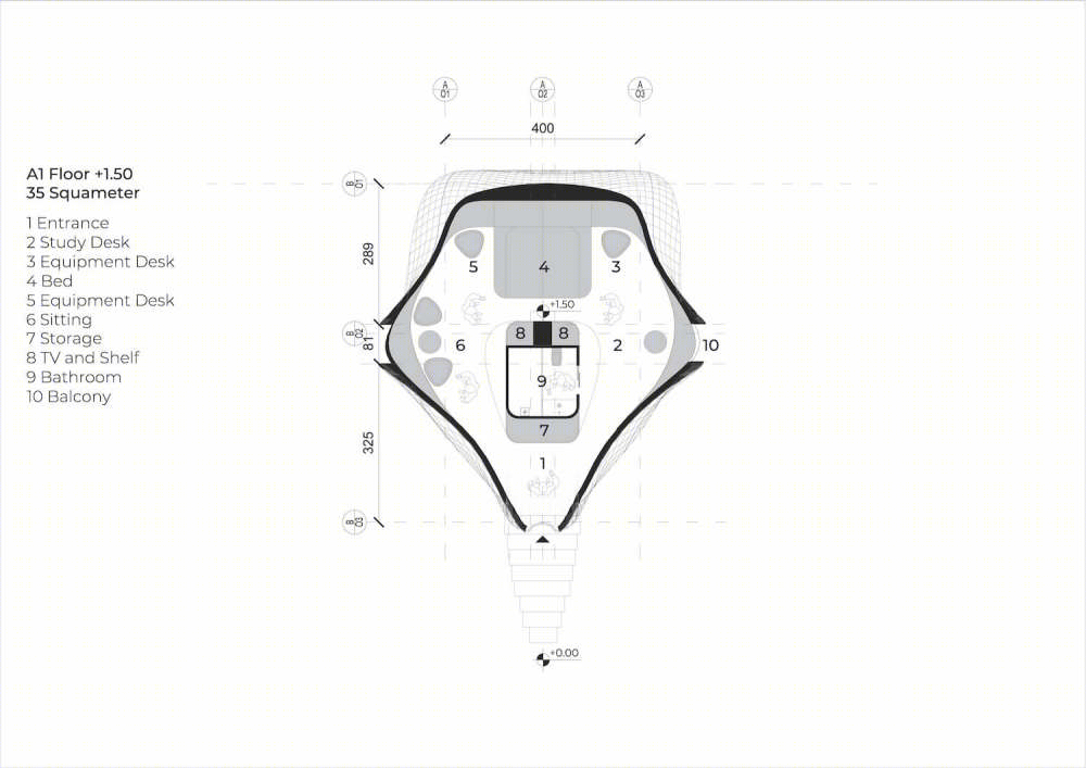 E·osteel Mother Nature 模块化预制生活博物馆房屋丨意大利丨MASK Architects-29