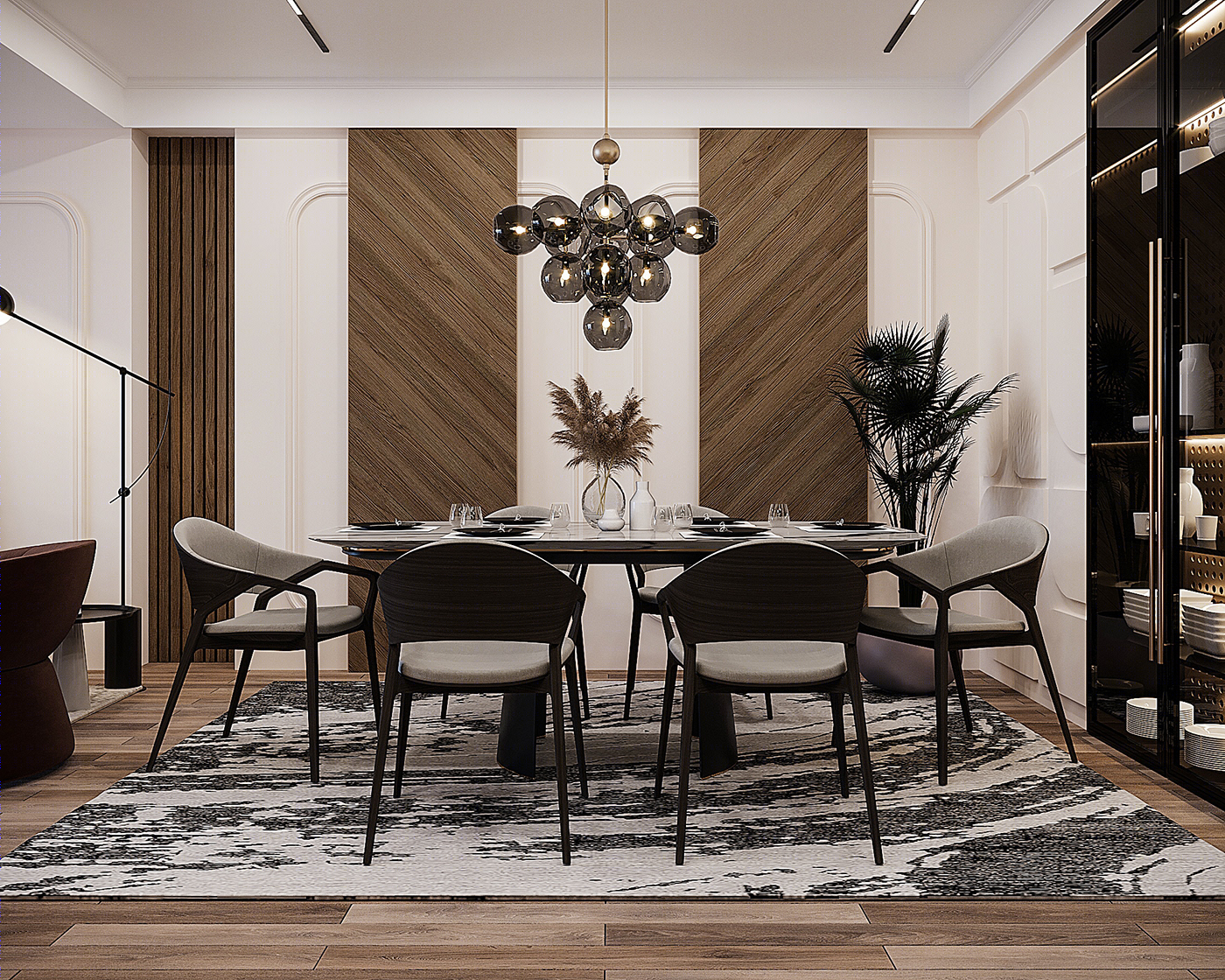 俄罗斯简约公寓设计丨Mariam Raya-8