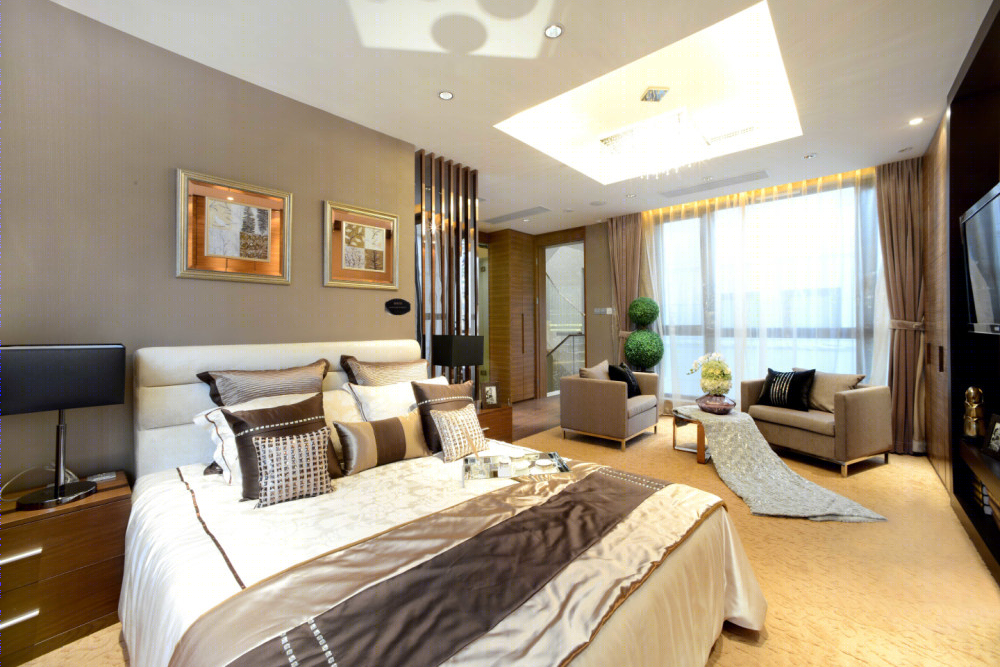 上海路劲地产翡丽湾大都会风格样板间-1