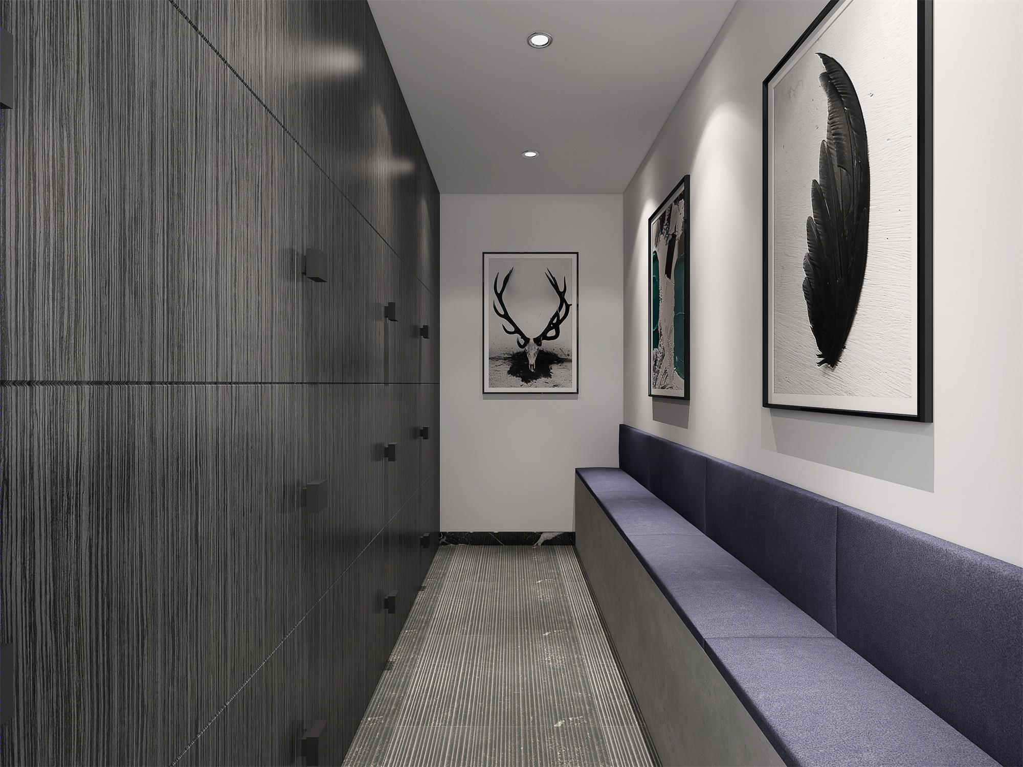 细柳腰瑜伽馆 · 现代简约风瑜伽空间-8