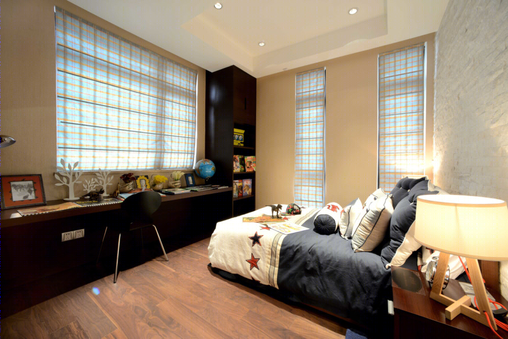 上海路劲地产翡丽湾大都会风格样板间-3