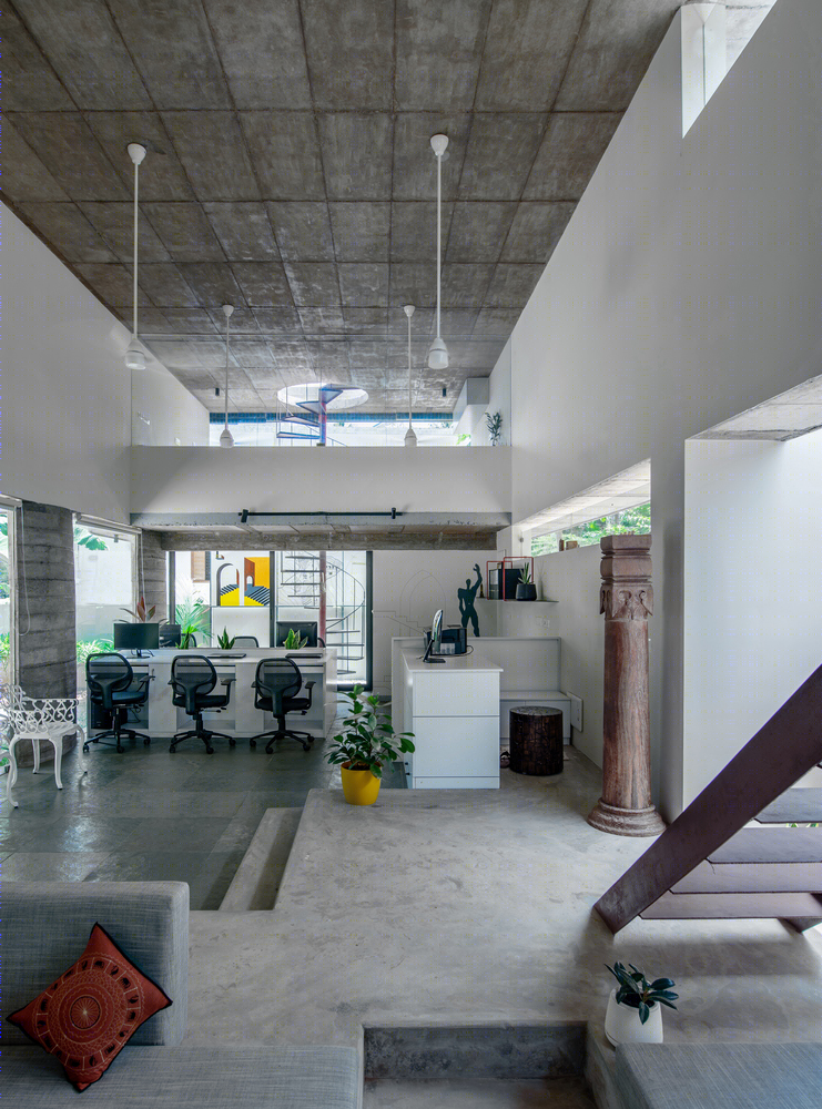 印度紫罗兰办公楼丨Nestcraft Architecture-21