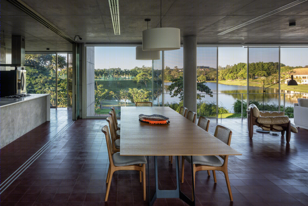 巴西 Itu 之家 | 混凝土与景观的完美融合-36