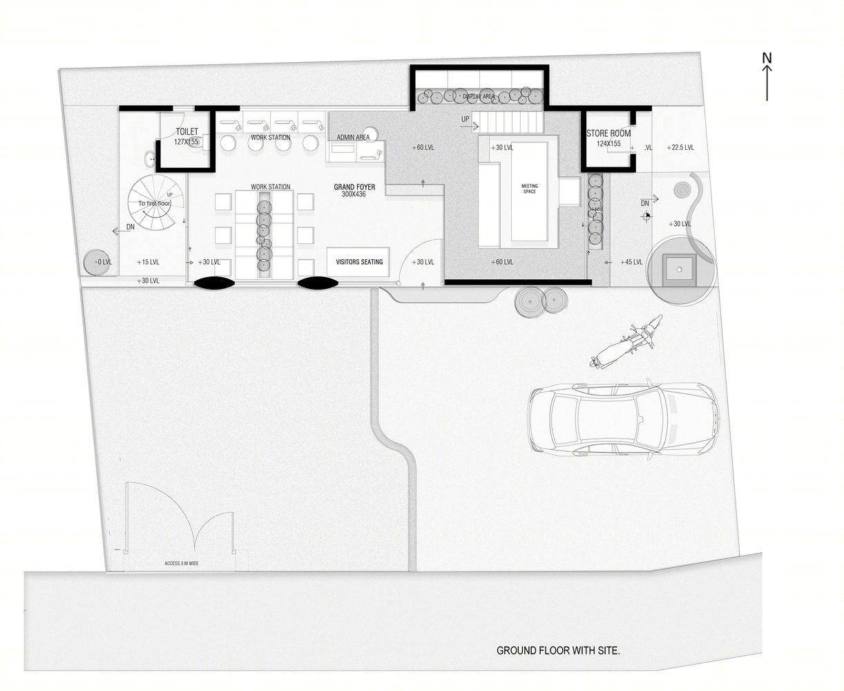印度紫罗兰办公楼丨Nestcraft Architecture-26