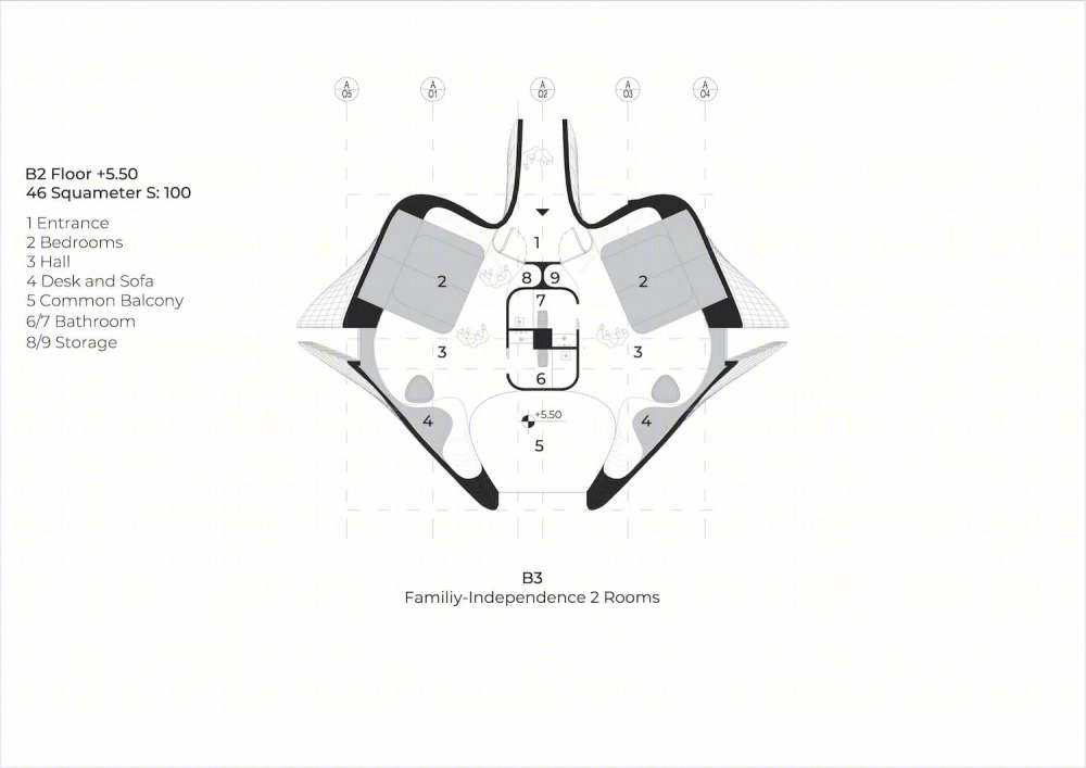 E·osteel Mother Nature 模块化预制生活博物馆房屋丨意大利丨MASK Architects-31