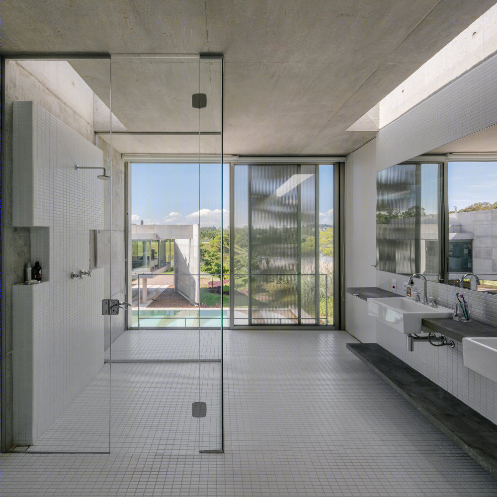 巴西 Itu 之家 | 混凝土与景观的完美融合-37