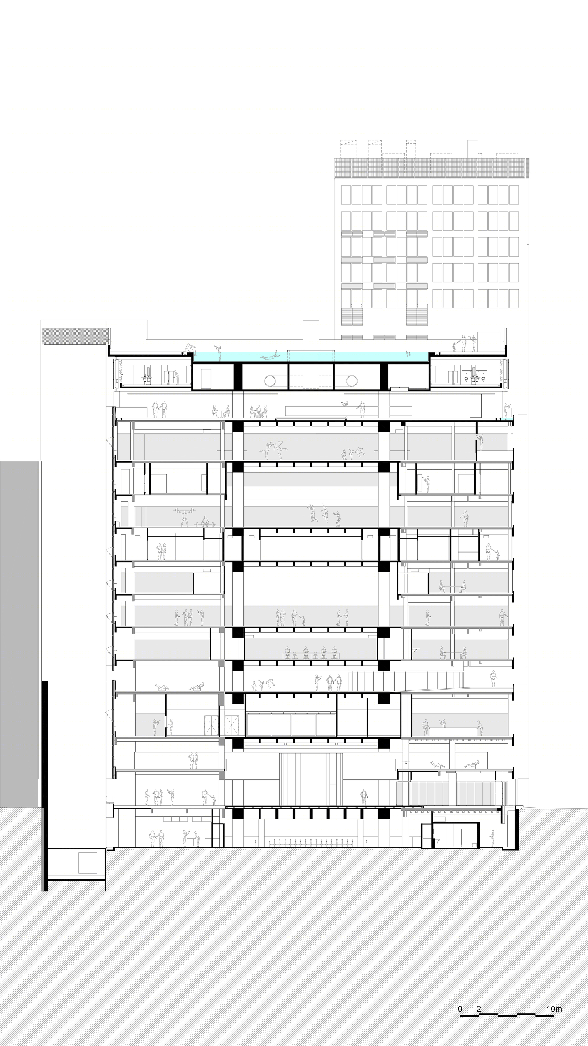 巴西圣保罗 SESC 24 de Maio 城市更新项目-12