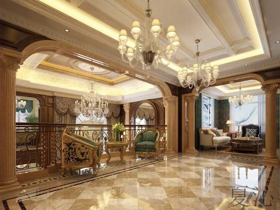 历史痕迹与文化底蕴的新古典风格装修设计-6