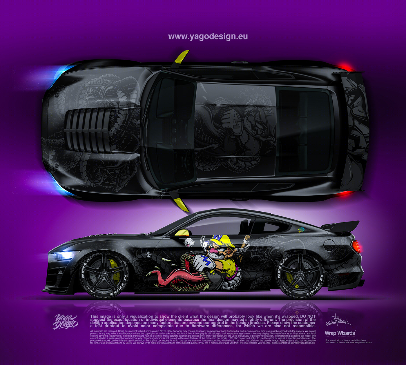 FORD MUSTANG GT Mad Wario-1