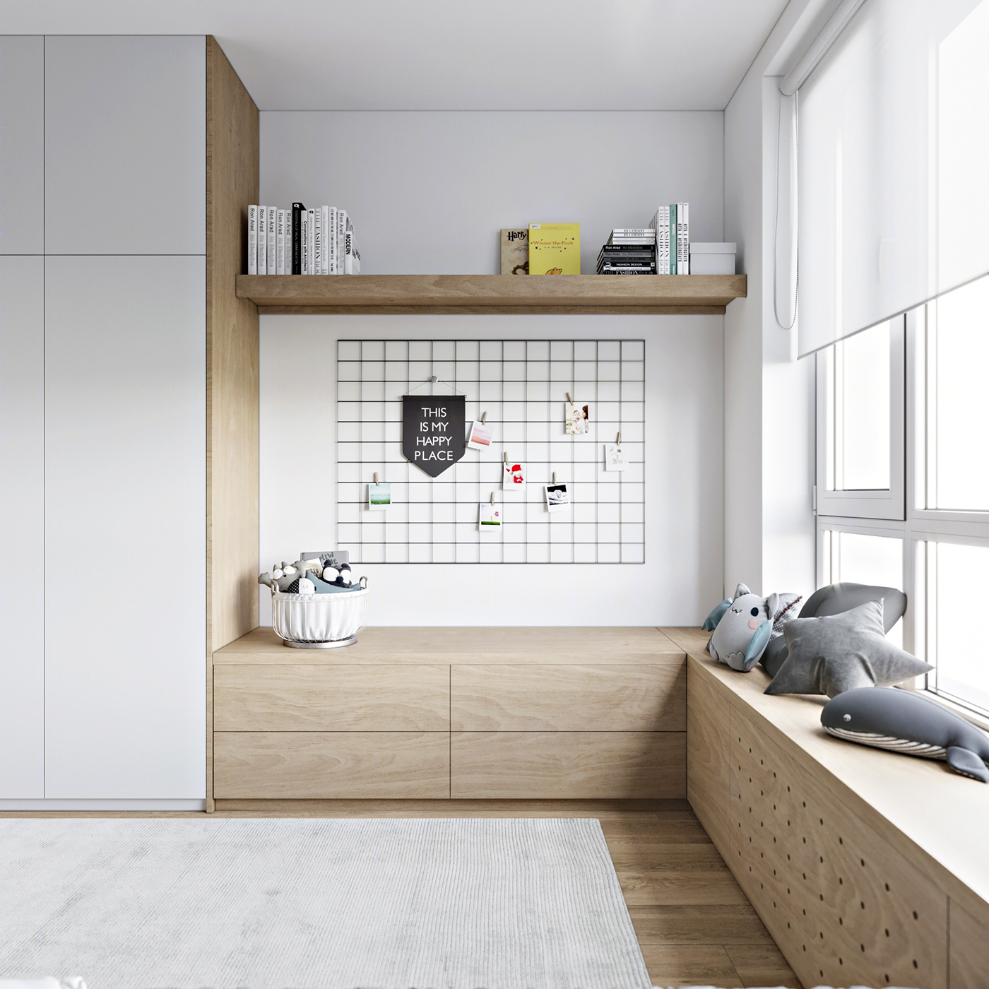 102㎡高级黑公寓，L 型空间塞下 10 个功能区-35